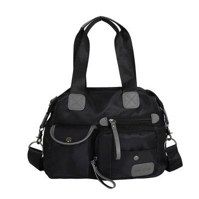 Fashion Trend WOMEN Men Solid Color Handbag Adjustable Strap Soft Handle Crossbody Shoulder Bag Large Capacity Travel Tote