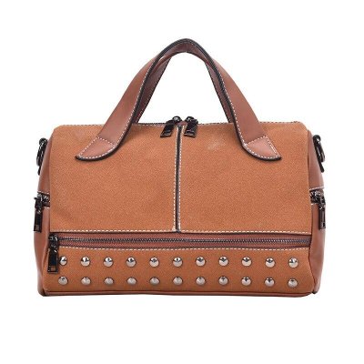 Ladies bag luxury handbag small crossbody bag ladies bag high quality leather shoulder bag handbag ladies rivet decoration