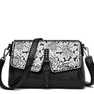 kwiat torby na ramie dziewczyny luksusowa marka skorzana torba Crossbody panie damskie projektant Bolsa Feminina