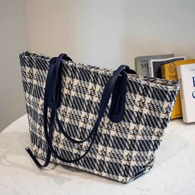 torba na ramie z nylonu Retro bardzo duzym uchwytem torebka kobiet wysokiej jakosci casualowe torby tote torba na ramie torba dla kobiet torebka kobiety