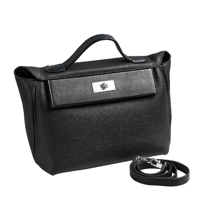 Fashion Cow leather WOMEN Handbags Ladies Totes Silver Hardware Genuine leather Crossbody Bags For WOMEN s Designer Handbag